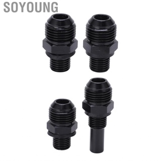 Soyoung Transmission Oil Cooler Adapters  Fitting 1 Pair Sturdy High Accuracy for Car Accessories Replacement GM Turbo 350 400 4L60E 200R