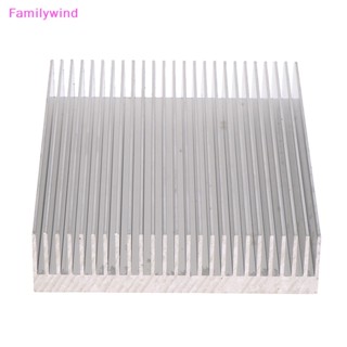 Familywind&gt; พัดลมระบายความร้อนฮีทซิงค์ LED 100*80*20 มม. 1 ชิ้น