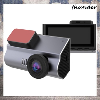 Thunder กล้องบันทึกวิดีโอ DVR A5 เลนส์คู่ 2k Hd ด้านหน้า และด้านหลัง มองเห็นกลางคืน สําหรับจอดรถยนต์