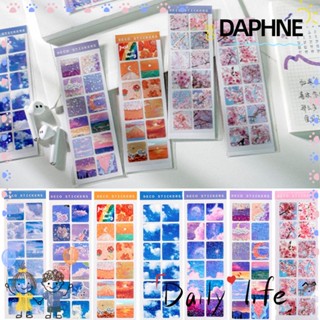 Daphne สติ๊กเกอร์เลเซอร์ลาย Kawaii สําหรับติดตกแต่งสมุดไดอารี่