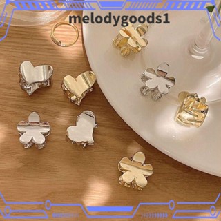 MELODYGOODS1 Melodygoods1 กิ๊บติดผม ด้านข้าง ขนาดเล็ก สไตล์เกาหลี เครื่องประดับผม