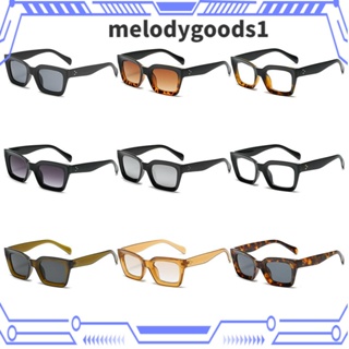 MELODYGOODS1 แว่นตากันแดด UV400 แบบหนา ขนาดใหญ่ สําหรับผู้หญิง