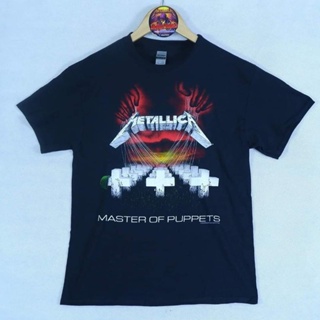 เสื้อวง METALLICA MASTER OF PUPPETS (ฟอนต์หลังสีม่วง) มือ 1 ลิขสิทธิ์แท้