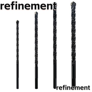 Refinement ดอกสว่านเจาะรู โลหะผสมแข็ง ทนทาน สําหรับเจาะกระจก