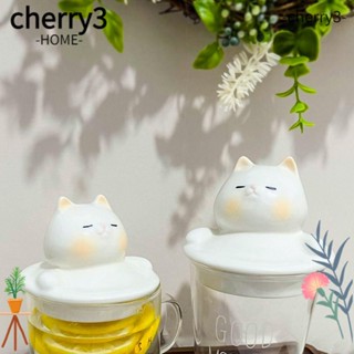 Cherry3 ฝาครอบแก้วเซรามิค ป้องกันฝุ่น ทนความร้อน สําหรับแมว