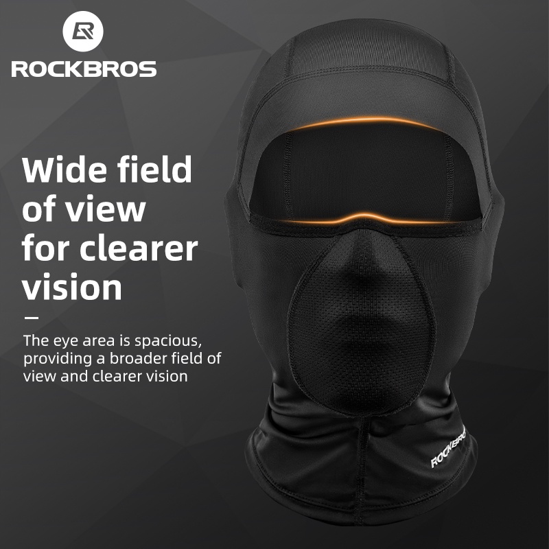 ROCKBROS قناع وجه للدراجات بحماية UV — صورة 3