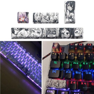 Lucky Entre keys OEM Profile PBT คีย์บอร์ด 4 คีย์ สําหรับคีย์บอร์ด DIY