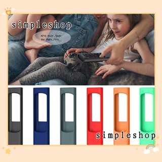 Simple เคสรีโมตคอนโทรล แบบนิ่ม สีพื้น สําหรับ Samsung BN59-01385