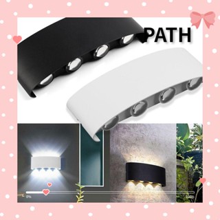 Path โคมไฟติดผนัง LED กันน้ํา ในร่ม / กลางแจ้ง ทางเดิน โรงแรม หัวคู่