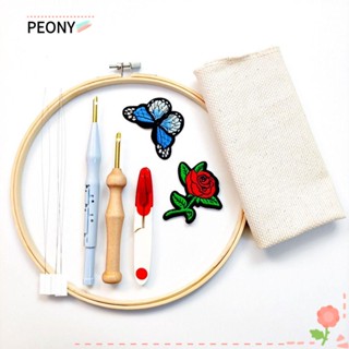 Peonypavilion ชุดเครื่องมือเข็ม สําหรับเย็บปักถักร้อย ปักครอสติส DIY