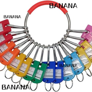 Banana1 ป้ายทะเบียนโลหะ ขนาดใหญ่ สีชมพู สีเขียว สีส้ม สําหรับออฟฟิศ