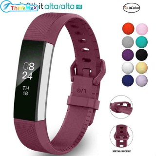 สําหรับ Fitbit Alta / Alta HR Band สายรัดข้อมือที่ปลอดภัย สายรัดข้อมือ หัวเข็มขัด สร้อยข้อมือ