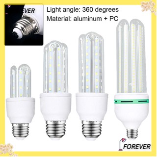 Forever ใหม่ หลอดไฟ LED E27 40W 30W 25W สีขาว สําหรับตกแต่งบ้าน