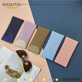 Eutus กระเป๋าหนัง PU ป้องกันสายตาสั้น สําหรับเก็บแว่นตาอ่านหนังสือ