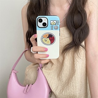 ใหม่ เคสป้องกันโทรศัพท์มือถือ ลายการ์ตูนแคปซูลน่ารัก สไตล์เกาหลี สําหรับ Iphone 14promax 11 12 13pro