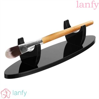 Lanfy ชั้นวางปากกา ดินสอ แบบอะคริลิคใส สีดํา สําหรับนักเรียน