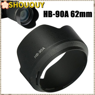 Shououy ฝาครอบเลนส์ฮู้ด ABS HB-90A 62 มม. สีดํา สําหรับกล้อง Nikon Z DX 50-250 มม. f/4.5-6.3 VR