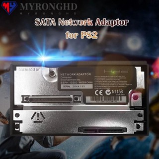 Myronghd อะแดปเตอร์เครือข่ายฮาร์ดดิสก์เกมคอนโซล Ethernet Card สําหรับ PS2