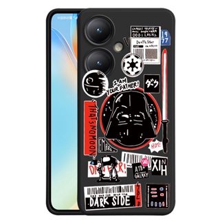 เคสโทรศัพท์ ซิลิโคนนิ่ม กันกระแทก กันรอยกล้อง ลาย Star Wars สีแคนดี้ สําหรับ VIVO Y27 Y78 Y36 5G Y27 5G Y02t Y02A Y02