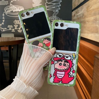 เคสโทรศัพท์มือถือ PC แข็ง กันกระแทก ลายการ์ตูนเมโลดี้ สําหรับ Samsung galaxy z Flip 5 galaxy z flip4 flip3 flip2 flip1