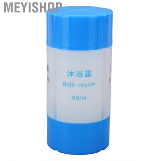 Meyishop Toiletries Container  Leak Proof Travel Bottle Refillable Pre Printed 4 in 1 Blue for Lotion