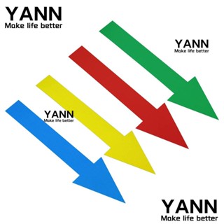 Yann1 สติกเกอร์ ลายลูกศร กันน้ํา ลอกออกได้ หลากสี สําหรับติดตกแต่งผนังบ้าน