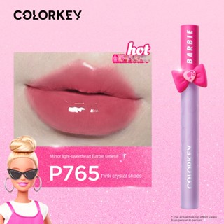 Colorkey ลิปสติก ลิปกลอส เนื้อแมตต์กํามะหยี่ ให้ความชุ่มชื้น กันน้ํา ติดทนนาน 10 สี