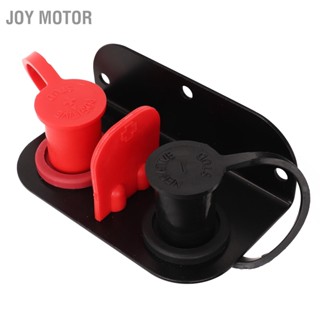  JOY Motor รถขั้วแบตเตอรี่ระยะไกล M10x2 แบตเตอรี่ Jump Post Relocation Kit เครื่องมือชาร์จสำหรับ UTV ATV รถบรรทุก RV รถแทรกเตอร์เครื่องตัดหญ้าเรือ