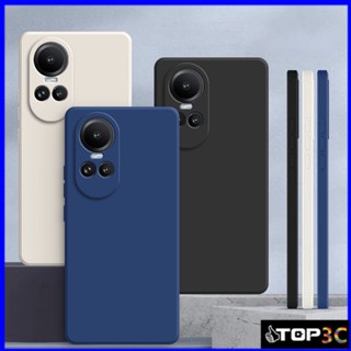 เคส Oppo Reno 10 5G 10 Pro 5G 8 5G 8Z 5G 7Z 5G 7 5G 6 เคสโทรศัพท์มือถือ สีพื้น สําหรับ YT