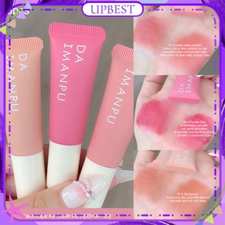 ♕ Daimanpu Air-sense Liquid Water Mist Blush Matte Girl Sense Film-forming Smooth Rouge High Colour Rendering Pigment Student Face Makeup 5 Colors UPBEST (สูงสุด)