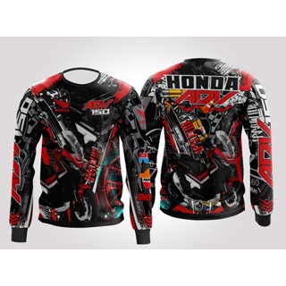 เสื้อแจ็กเก็ตแขนยาว ลาย adv riders jersey full sublimation โดย wandecs สําหรับขี่จักรยานยนต์ yamaha