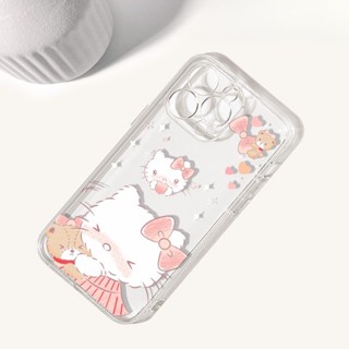 เคสโทรศัพท์มือถือ แบบนิ่ม ลายการ์ตูนแมวน่ารัก สําหรับ iPhone 14promax 13 12 xsmax 7 8plus 13promax 11 14 14pro 12pro