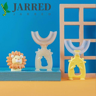 Jarred แปรงสีฟัน รูปตัว U เกรดอาหาร ป้องกันฟันผุ สําหรับเด็กแรกเกิด