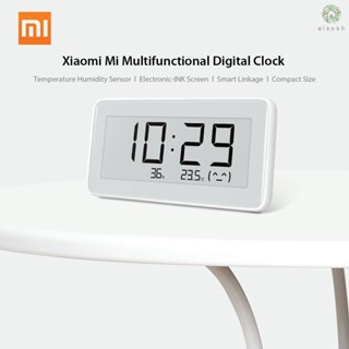 [DZ] Xiaomi Mi เครื่องวัดอุณหภูมิความชื้น หน้าจอดิจิตอล หมึกอิเล็กทรอนิกส์ เซนเซอร์อุณหภูมิความชื้น BT สายไฟ อเนกประสงค์ Mi Home APP