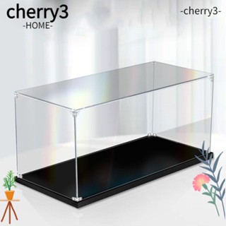 Cherry3 ชั้นวางของอะคริลิค ทรงสี่เหลี่ยมคางหมู สําหรับวางเครื่องสําอาง