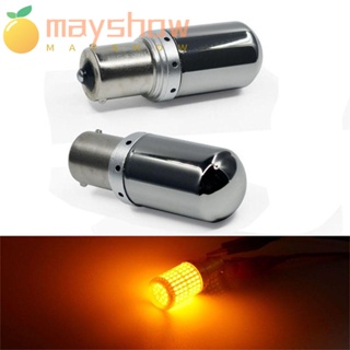 Mayshow ไฟตัดหมอกรถยนต์ 3014-144SMD Hi/Low Kit Beam Signal Lights 1156/7440 COB LED DRL 2 ชิ้น/ชุด