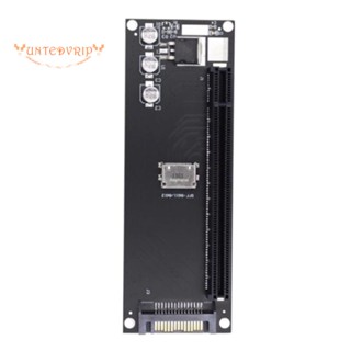 อะแดปเตอร์ PCIe เป็น SFF-8611 Oculink SFF-8611 เป็น PCIe PCI-Express 16X 4X พร้อมพอร์ตพาวเวอร์ SATA สําหรับเมนบอร์ดกราฟฟิก