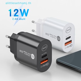 Alittlese Super Si อะแดปเตอร์ชาร์จ USB C 20W สําหรับ iPhone 13 Type C QC 3.0 PD ชาร์จเร็ว TH