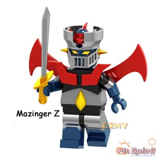 Pin Mazinger Z ของเล่นบล็อกอิฐ ขนาดเล็ก เพื่อการศึกษา DIY XL020