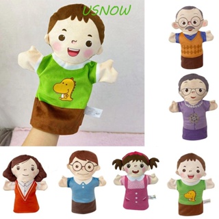 Usnow หุ่นมือ ตุ๊กตาการ์ตูน Son Parents สําหรับเด็กวัยหัดเดิน