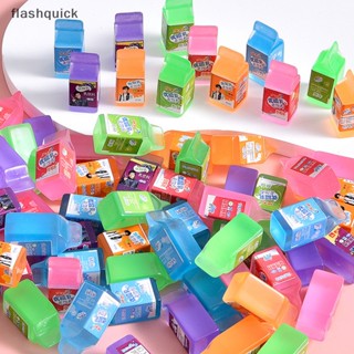 Flashquick ขวดไวน์เทียมเรซิ่นเรืองแสง ขนาดเล็ก สําหรับตกแต่งเคสโทรศัพท์มือถือ 5 ชิ้น