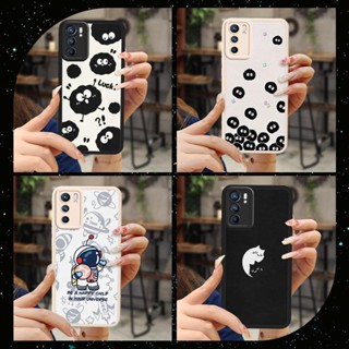 funny Silica gel Phone Case For OPPO Reno6 5G protective Cartoon Waterproof Dirt-resistant cute texture luxurious youth creative