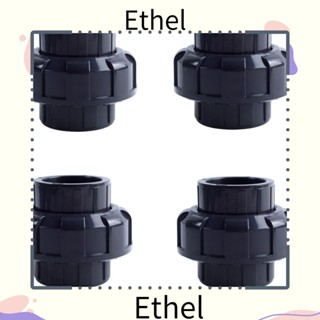 Ethel1 ข้อต่อท่อน้ํา PVC UPVC ข้อต่อกันลื่น 1 นิ้ว SCH 80 4 ชิ้น