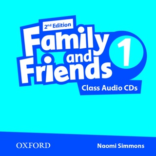 Bundanjai (หนังสือเรียนภาษาอังกฤษ Oxford) CD Family and Friends 2nd ED 1 : Class
