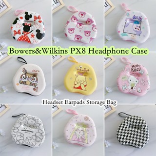 【พร้อมส่ง】เคสหูฟัง ลายการ์ตูนหมีสตรอเบอร์รี่น่ารัก สําหรับ Bowers&amp;Wilkins PX8 Bowers&amp;Wilkins PX8