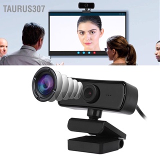 Taurus307 เว็บแคม USB กล้องไมโครโฟนในตัวอุปกรณ์เสริมคอมพิวเตอร์สำหรับคลาสเน็ตถ่ายทอดสด