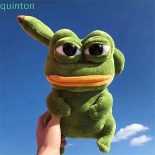 Quinton ตุ๊กตากบเศร้า Pepe 23 ซม. คอสเพลย์กบ Pepe ตุ๊กตากบ Kawaii กบสัตว์ ตุ๊กตาโปเกม่อน