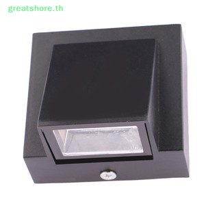 Greatshore โคมไฟติดผนัง LED 3/5W อะลูมิเนียม กันน้ํา IP67 สําหรับตกแต่งสวน กลางแจ้ง 1 ชิ้น