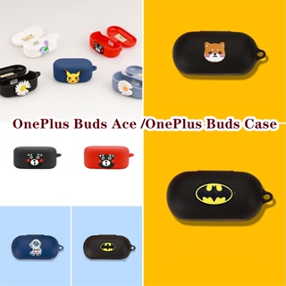 【Trend Front】เคสหูฟัง แบบนิ่ม ลายการ์ตูน สําหรับ OnePlus Buds Ace