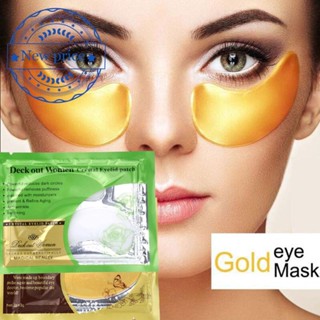 Golden Eye Mask มาส์กบํารุงรอบดวงตา และให้ความชุ่มชื้น มาสก์ตา เครื่องสําอางคอลลาเจน I1G0